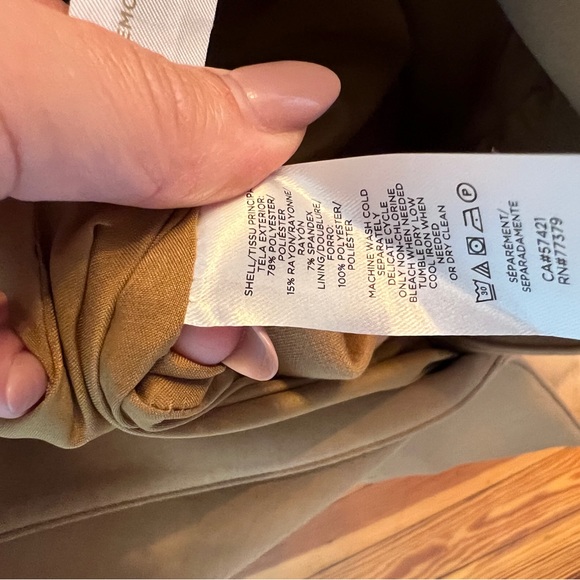 New Ann Taylor the Petite Hutton Blazer Double Knit size 4P - Picture 7 of 8